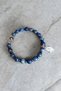 Lapis Lazuli Bracelet Hamsa Hand of Fatima Natural Stone Bracelet Evil Eye Bead Model Lapis Stone - 3