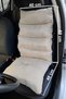 Beige Color Breathable Car Seat Back Cushion Lumbar Support Sitting Cushion Orthopedic Cushion - 8