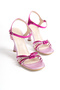 Fuchsia women's stiletto heels