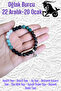 Apatite-Azurite-Moonstone-Smoky Quartz and Eye Agate Stone - Patterned Onyx - 2