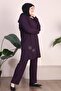 Women's Plus Size Hijab Clothing Seasonal Combed Cotton Suit - 7