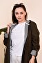Women's Large Size Hijab Full Length Sports Trencoat - 3