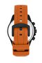 45 mm Quartz Silicone Orange Men's Wristwatch - Active Functions - 3