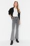 Zoe Liana Smoked Flare Jeans High Waist Flare Jeans Comfortable (Extra Comfortable) Drv - 2