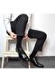 5 Pairs Cotton Plain Black Color Classic Men's Sock Socks Lycra Seasonal - 3