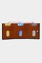 724 Model Arsel Brown Color Genuine Leather Card Holder - 4