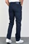 Men's Navy Blue Regular Fit Relaxed Cut Stretchy Lycra Denim Jeans Jeans Pants Hlthe003005 - 6