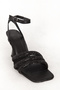 7718 Women's Stone Heeled Shoes - 4