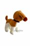 Cute Standing Barking Plush Dog 20 cm Brown Dog with Voice - 2