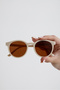 NEW SEASON TREND MODEL BEIGE WOMEN'S SUNGLASSES - 4