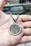 Blessing Prayer Ant Prayer Men's Steel Ball Chain Necklace for Lover - Spouse - Mother - Father - 2