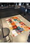 Kareli Resenli Woven Base Carpet and Washable Carpet Miravip10466 - 2