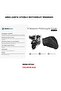 Bajaj Dominar D250 Motorcycle Cover, Rear Bag Compatible Cover - Black - 3