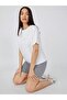 100% Cotton Crew Neck Oversize T-shirt - 4