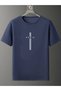 Unisex Paris Printed Crew Neck Premium T-Shirt