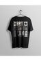 Los Angeles Large Printed Crew Neck Premium T-shirt - 2