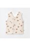Bibaby Biorganic Magic Starfish Baby Vest 61462 Latte - 3