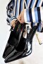 Elegant Galvanized Heel Metal Buckle Stylish Women's Stiletto - 7