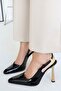 Elegant Galvanized Heel Metal Buckle Stylish Women's Stiletto - 6