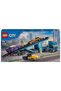 City Sport Car Vehicle Transporter Truck 60408 - 4 Vehicles Inside for Children 7 Years and Older - 3