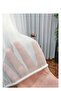 Bamboo Iron-On Tulle Curtain Normal Pleat
