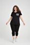 Capri Set with Black Pocket Accessories and Side Stripes - 3