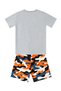Airplane Boy's T-shirt Camouflage Shorts Set - 4