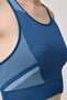 Seamless Sports Thick Strap Underwire-Free Women's Crop Top Bustier - 5