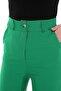 CEDY Women's Spanish Leg, High Waist, Belt Pants, Oversize Original Cut, C3004 GREEN - 7