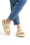 fizi- eva double band sandals daily, beach, sea, slippers - 4