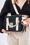 Zek Teddy Bear Canvas Bag - Black - 8