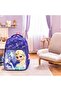 Primary School Orthopedic Waterproof 3 Compartment Primary School Girl Backpack with Water Bottle - 7
