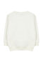 Ecru*002 Girls Seasonal-Thin Slogan Patterned Knitted Sweatshirt Tkdaw25Sw00001 - 2