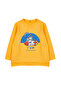 Yellow Male Child Seasonal-Thin Galactic Pattern Crew Neck Knitted Sweatshirt Tkdaw25Sw00005 - 2