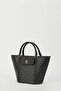 Black Monogram Women's Shoulder Bag 05PO23Y1717 - 3