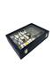 Richbox 9-Piece Watch Set: Bracelet, Bangle, Ring, Brooch, Cufflinks, Jewelry, Watch Box, Mango Navy Blue Kro - 5