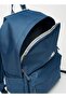 Logo Detail Backpack with Adjustable Shoulder Straps - W 15 x H 41.5 x D 28.5 cm - 4