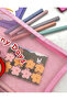 Sunny Days Pink A4 Transparent Mesh Bag / Pencil Case / Collector - 6