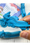 Cute Engine Blue Eraser