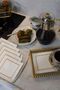منديل عرض إكرو مربع مطرز مكون من 6 قطع - 3