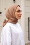 Pleated Scarf Hijab Milky Coffee - 4