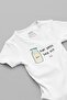 Organic %100 Cotton, Milk is the Beginning of Everything, Printed Short-Sleeved Snap-Fastened Baby Bodysuit Romper /Bodysuit 5577