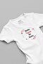Organic %100 Cotton My Auntie Another One Printed Snap-Fastened Baby Bodysuit 5698
