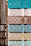 Wave 50x90 Cm 6-Piece Antibacterial Hand and Face Towel | Cotton - 4