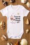 Organic 100% Cotton Mom Needs Coffee Printed Baby Bodysuit with Snap Fasteners Badi Zıbın 5259