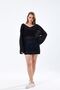 WOMEN'S LONG KNITWEAR SWEATER BLUZ WIDE MOLD DUMPED OVERSIZED - 5
