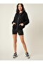 Women's Hooded Zippered Sweatshirt - 2
