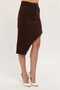 Kn Tasseled Linen Asymmetrical Women's Skirt - 5