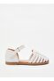 Flat Sandals with Hook and Loop Closure - 2