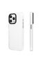 iPhone 15 Pro Max Compatible Case Frosted Matte Design Youngkit Hidden Sand Series Cover White